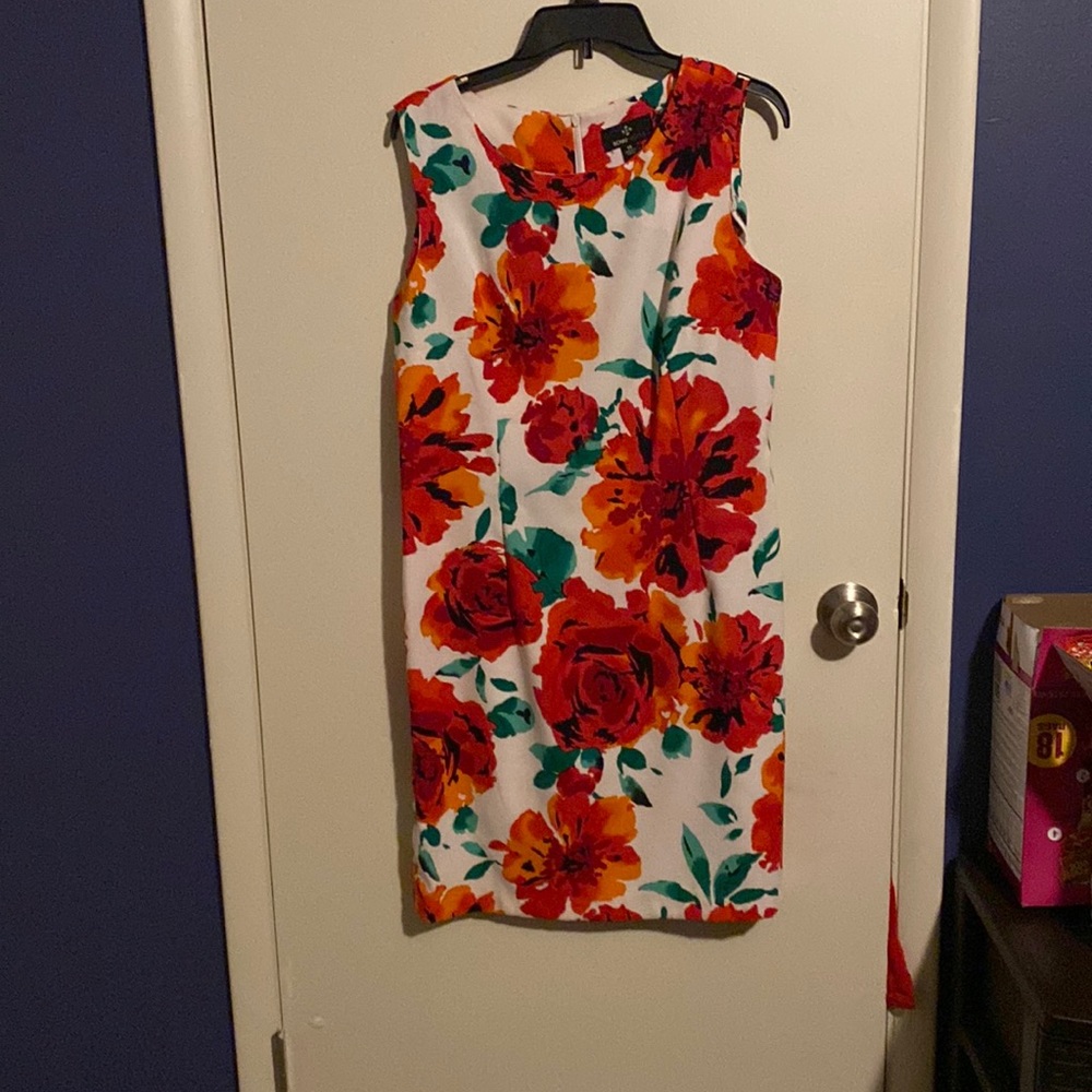 Flower biz casual dress 14